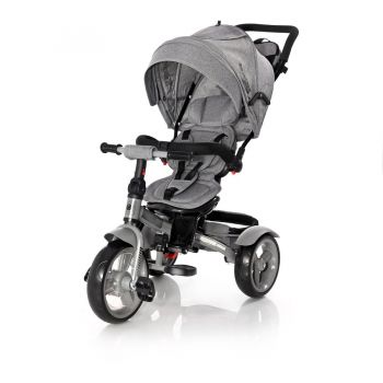 Tricicleta pentru copii 10050332102 NEO EVA Wheels 0-20kg Grey Luxe ieftina