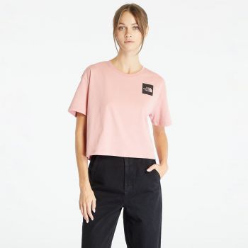The North Face Cropped Fine Tee Shady Rose la reducere