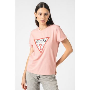 Tricou din bumbac cu imprimeu logo