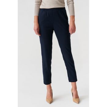 Pantaloni crop cu buzunare laterale Tolo