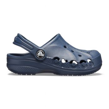 Saboți Crocs Baya Kids Clog Bleumarin - Navy de firma originali