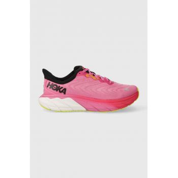 Hoka One One pantofi de alergat Arahi 6 culoarea roz de firma originali