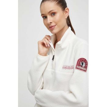 Napapijri bluza femei, culoarea alb, neted