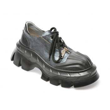 Pantofi GRYXX gri, 2914081, din piele naturala la reducere