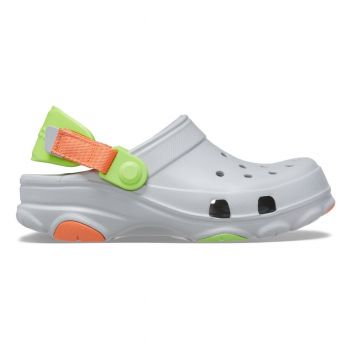 Saboti Crocs Classic All-Terrain Clog Kids Gri - Atmosphere de firma originali