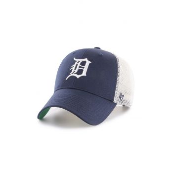 47brand șapcă MLB Detroit Tigers culoarea bleumarin, cu imprimeu B-BRANS09CTP-NY de firma originala