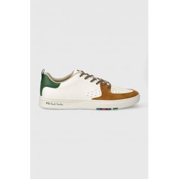 PS Paul Smith sneakers din piele Cosmo culoarea alb