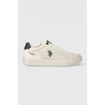 U.S. Polo Assn. sneakers TYMES culoarea bej, TYMES006M/CYN1