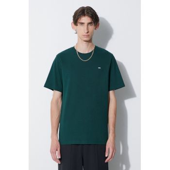 Wood Wood tricou din bumbac Essential sami classic t-shirt culoarea verde, uni 20005711.2491