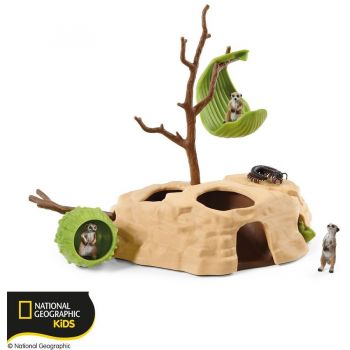 Figurina Wild Life Meerkat Hangout