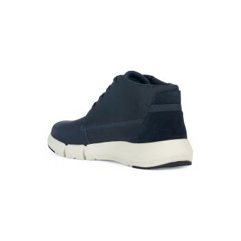 Ghete de piele cu insertii de piele intoarsa Adacter