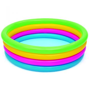 Piscina gonflabila BestWay cu 4 inele colorate