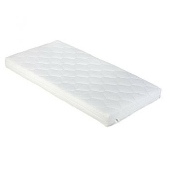 Saltea pentru pat junior YappyMiniPocket din spuma Hr si cocos 200x90x12 cm Alb de firma originala