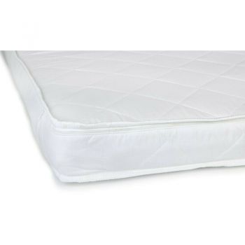 Saltea pentru patut YappyLatex din cocos si latex 140x70x8 cm Alb de firma originala