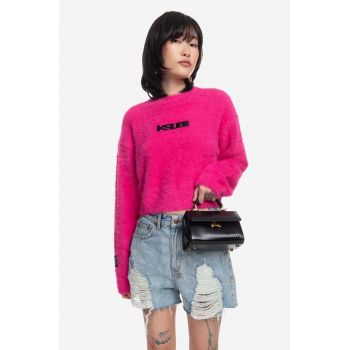 KSUBI pulover femei, culoarea roz WPS23KW001-pink