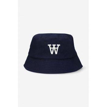 Wood Wood pălărie din bumbac culoarea bleumarin, bumbac 10230813.7083-BURGUND ieftina