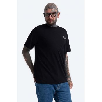 Wood Wood tricou din bumbac Sami Info T-shirt culoarea negru, cu imprimeu 12135720.2491-WHITE