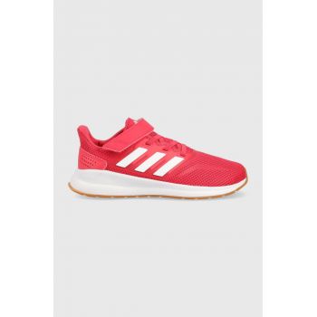 adidas sneakers pentru copii Runfalcon culoarea roz