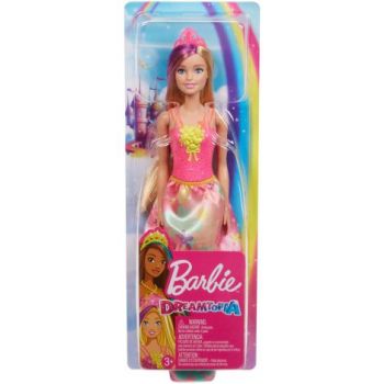 Barbie Papusa Printesa Dreamtopia Cu Coronita Roz ieftina