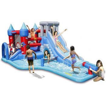 Saltea gonflabila uriasa Splash Park HappyHop 9261 la reducere