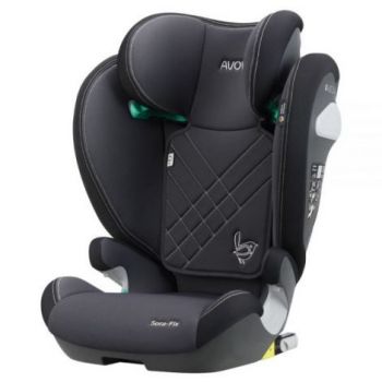 Scaun auto Avova Sora-Fix Grey Black la reducere