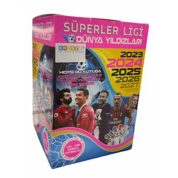 Set 400 cartonase Fotbalisti Superliga Campionilor - Stele mondiale 2023, 2024