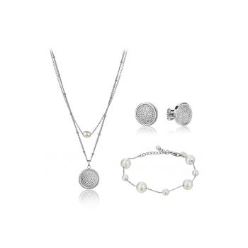 Set de bijuterii de otel inoxidabil - 3 piese