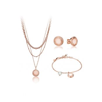 Set de bijuterii din otel inoxidabil - 4 piese