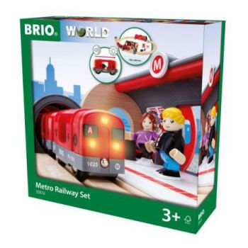 Set metrou pe sine 33513 Brio de firma original