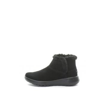 Ghete cu blana femei  ON-THE-GO JOY -Bundle up - negru