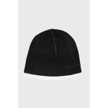 Houdini caciula Desoli Thermal , culoarea negru, de lana, din tesatura neteda