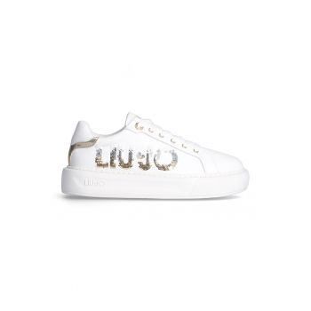 Pantofi sport cu logo cu paiete