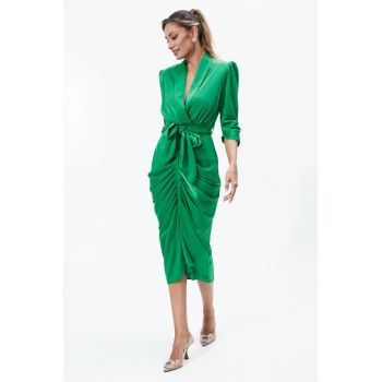 Rochie Daciana Verde Deschis