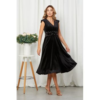 Rochie Joyce Neagra ieftina la reducere