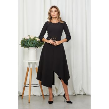 Rochie Kalina Neagra ieftina la reducere
