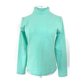 Maleta de Dama cu Maneci Lungi, pe Gat, Simpla, Meryem, Aqua