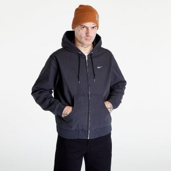 Nike Life Men's Padded Hooded Jacket Off Noir/ White ieftin