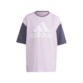 Tricou cu imprimeu logo supradimensionat Essentials
