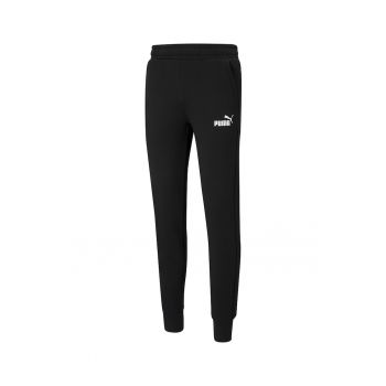 Pantaloni sport slim fit cu imprimeu logo Essentials