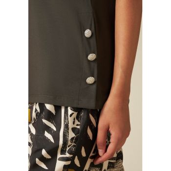 Tricou cu decolteu rotund
