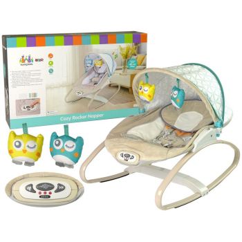 Balansoar cu vibratii si melodii pentru bebe, 10008