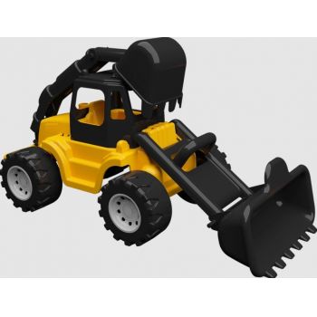 Buldozer, 32 cm, jucarie copii interior si exterior, 11