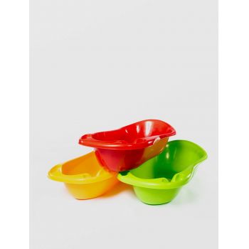 Cadita Baby, STERK, din plastic, Dimensiune 100x44x20 cm, diverse culori