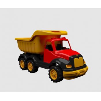 Camion basculant gigant, 90 cm, jucarie copii interior si exterior, 101