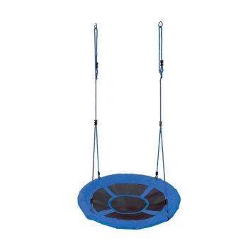 Leagan suspendat, cuib de barza, albastru, max 150 kg,95 cm