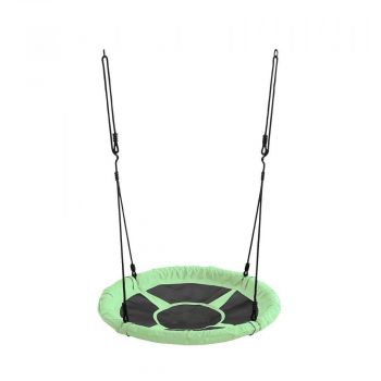Leagan suspendat, cuib de barza, verde, max 100 kg,65 cm