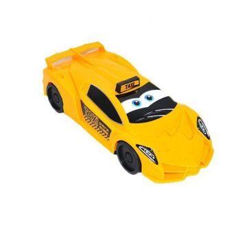 Masinuta sport pentru copii, Taxi, galben