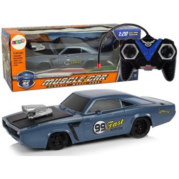 Masinuta sport RC pentru copii cu telecomanda, gri, 1:20, 10243