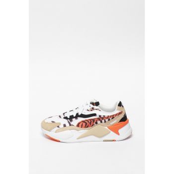 Pantofi sport cu garnituri animal print RS-X