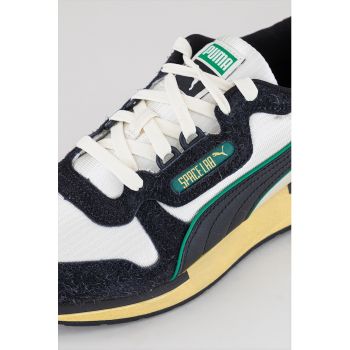 Pantofi sport cu garnituri din piele intoarsa Space Lab The NeverWorn